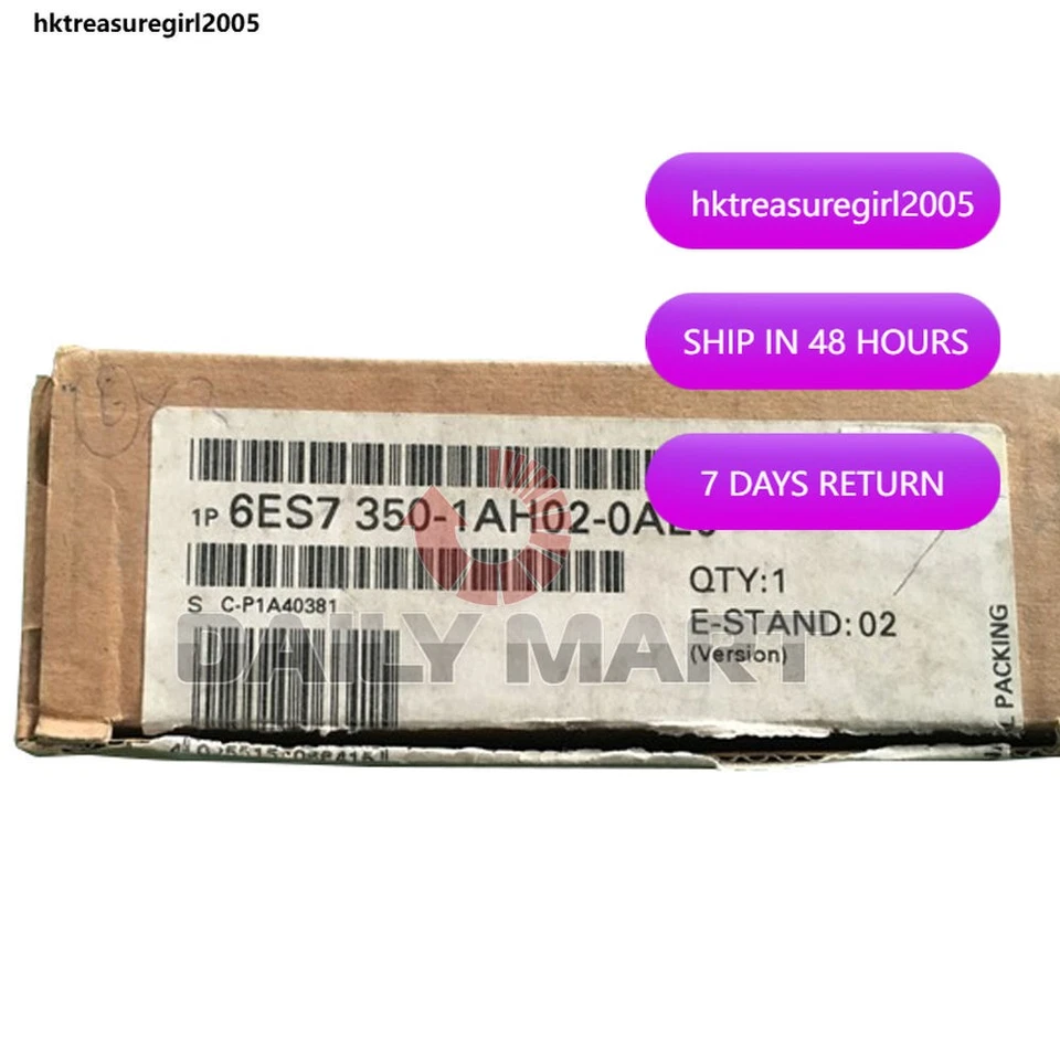 New in Box Siemens 6ES7350-1AH02-0AE0 Counter Module FM 350-1 for S7-300, NiB - Image 1 of 1