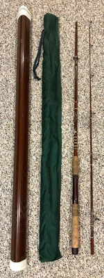 EUC VTG Fenwick PLS65 Spinning Fishing Rod 6 1/2' Case and Bag - Image 1 of 4