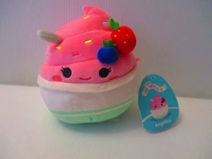 SQUISHMALLOW ANGELICA Scented Mystery Squad Frozen Yogurt Ice Cream Smoothie - Picture 1 of 5