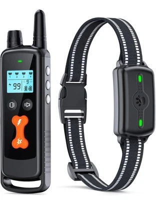 PINCOFIO Dog Training Collar Dog Shock Collar with Remote Control, 4 Training Modes