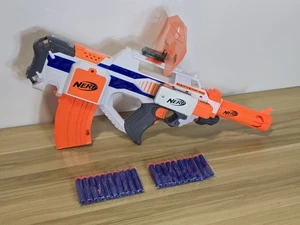 Nerf Gun Elite Bundle RayvenFire Rayven With Modulus Attachments + Bullets - Picture 1 of 7