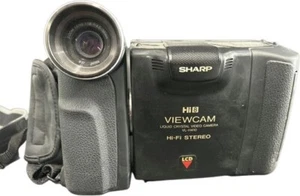 Sharp Hi8 ViewCam Video Camera VL-H410U 1.8 f=4.5-36mm AF Zoom Lens Untested - Picture 1 of 2