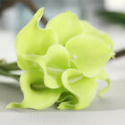 6-12pcs Artificial PU Real Touch Calla Lily Flower Wedding Party Home Decor UK