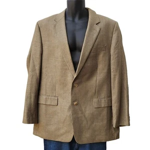 Lauren Ralph Lauren Blazer Men Sz 44 R Wool Silk Multicolor Designer 2 Button - Picture 1 of 9