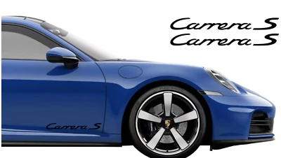 PAR DE CALCOMANÍAS ADHESIVAS DE PUERTA PREMIUM PARA PORSCHE BOXSTER CARRERA PANAMERA 911 Foto 1 de 4