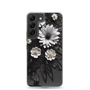 Flower Clear Case for Samsung® - Picture 1 of 13