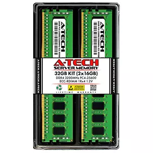 32GB 2x 16GB PC4-3200 RDIMM Supermicro H12SSFR-AN6 H12SSL-i H12SSL-NT Memory RAM - Picture 1 of 3