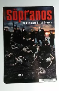 DIE SOPRANE FÜNFTE STAFFEL BESETZUNG COVER ART MINI POSTER UNTERSTÜTZERKARTE (KEIN FILM) - Bild 1 von 1