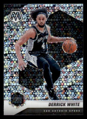 2020-21 Panini Mosaic Mosaic Fast Break Silver #63 Derrick White - Image 1 of 2
