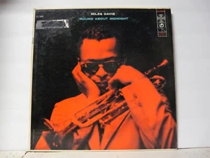 RARE MINT SEALED Miles Davis 'Round About Midnight" LP FROM 1957 1ST PRESS DG - Foto 1 di 4