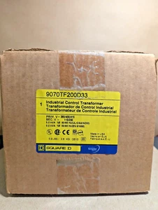Transformador de control industrial Schneider Electric / Square D 9070TF200D33 (NUEVO) - Imagen 1 de 4
