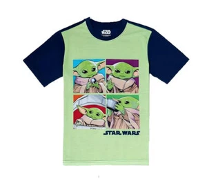 Star Wars Boys Short Sleeve PJ (Top Only) Large - Picture 1 of 2