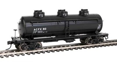 Walthers Mainline HO 910-1125 ACFX 3-Dome Tank HO Scale Freight Car - Image 1 of 4