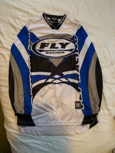 Vintage FLY Racing Jersey XL 90s 00s used pre-owned Motocross Dirt Bike - Bild 1 von 8