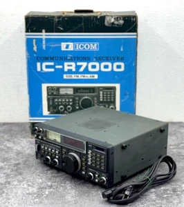 ICOM IC-R7000 Communications Receiver With Box Ham Radio Power-confirmed only - Picture 1 of 8
