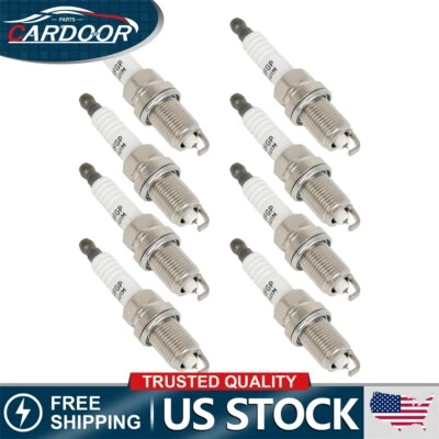 8 bujías de iridio y platino para Dodge Durango 2000-2007 4,7 L V8 Foto 1 de 4