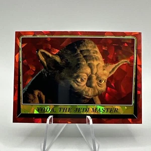 2023 Topps Star Wars Chrome Sapphire Return of the Jedi YODA THE JEDI MASTER #58 - Picture 1 of 2