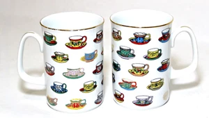 Mlesna Tea Noritake Cup Porcelain Mug Set 2 - Picture 1 of 9
