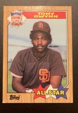 1987 Topps: Collector's Edition (Tiffany) 599 Tony Gwynn