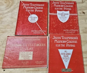 Lot 4 Willis Music John Thompsons moderner Kurs Klavier erste zweite fünfte Klasse - Bild 1 von 15