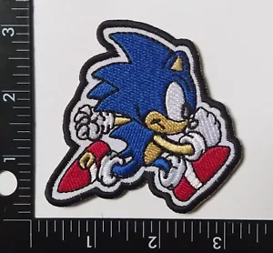 Sonic The Hedgehog ricamo ferro su toppa di qualità spedizione veloce #CMG002 - Foto 1 di 1