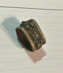 alter antiker Silber RING Artefakt 1972 vor Ort für Northland Coliseum gefunden - Bild 1 von 13