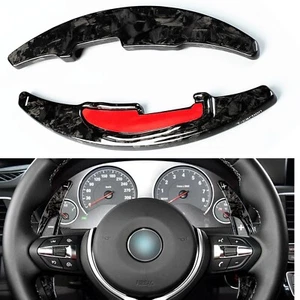 For BMW M2 M3 M4 M5 Steering Wheel Shift Paddle Extension Carbon Fiber BPH 2PCS - Picture 1 of 9