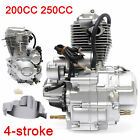 New 200cc-250cc 4-Stroke ATV Dirt Bike Engine CG250 Manual 5-Speed Transmission