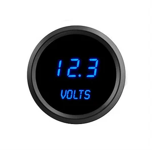 Digital Battery Voltage Gauge 52mm 2 1/16 diameter made in USA! Intellitronix - Picture 1 of 1