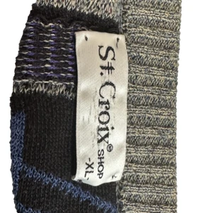 St Croix Men’s Size XL Comfort Touch Sweater Multi-Color & Grey Excellent Cond - Picture 1 of 4