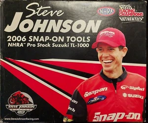 Steve Johnson 2006 Snap-On Tools NHRA Pro Stock Suzuki TL-1000, WyoTech, NIB - Picture 1 of 3