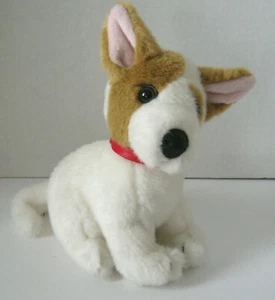 De colección MARY MEYER Peluche 8" Perro Cachorro Sentado con Cuello Rojo - Imagen 1 de 3