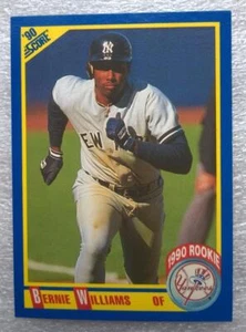 2 - 1990 Bernie Williams Yankees Rookie cards Donruss #689, Score # 619 - Picture 1 of 1