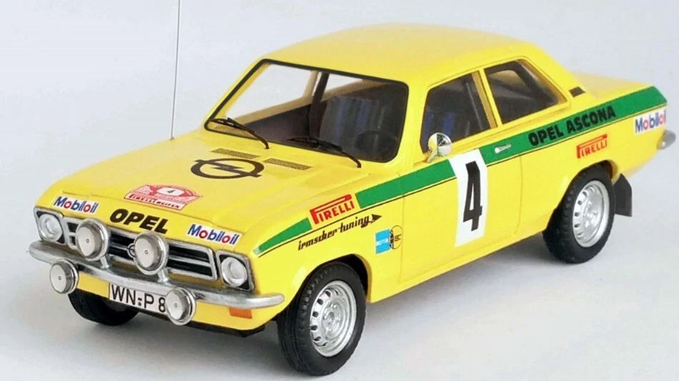 OPEL ASCONA A 1st RALLY RUSSELHEIM 1973 ROHRL/BERGER 1:43 - Immagine 1 di 1