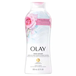 Olay Fresh Outlast Body Wash With Rose Water & Sweet Nectar, 650ml - Picture 1 of 4