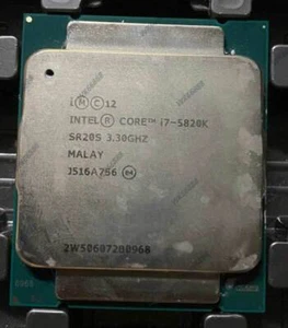 Intel Core i7-5820K six-core 3.3GHz LGA 2011-v3 140W desktop CPU processor - Picture 1 of 1