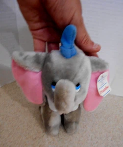 Peluche Dumbo Vintage Disney Corea Con Etiqueta Película Animada Producciones Clásicas - Imagen 1 de 8