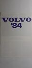 Volvo: PKW '84 (Falt-Prospekt); 1984