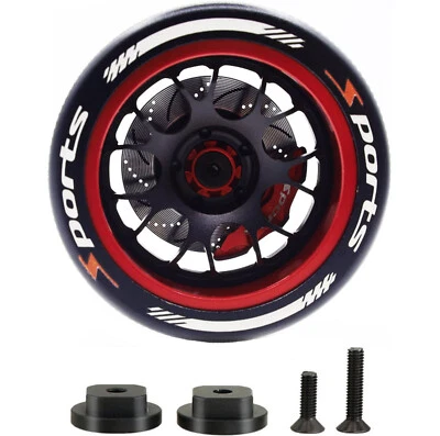 Aluminum hand wheel transmitter Steering wheel Fits Sanwa Futaba NB4 7PX X9 TX - Image 1 of 4