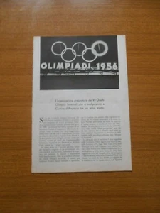 ORGANIZZAZIONE PREPARATORIA DEI VII GIOCHI OLIMPICI CORTINA D' AMPEZZO ITALIA  - Picture 1 of 2