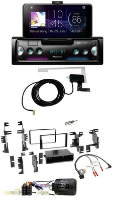 Pioneer DAB Bluetooth Lenkrad USB Autoradio für Nissan Tida ab 2008 Titan ab 201 - Bild 1 von 4