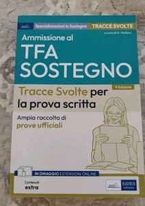 Concorsi TFA Sostegno : Tracce Svolte per la Prova Scritta - Foto 1 di 2