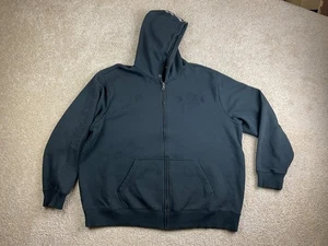 Harley Davidson Felpa con Cappuccio Uomo 3XL Full Zip Tasca 120 Anniversario Nera - Foto 1 di 20