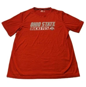 Ohio State University Buckeyes Russell Athletic T-shirt Mens Size XL Red - Picture 1 of 8