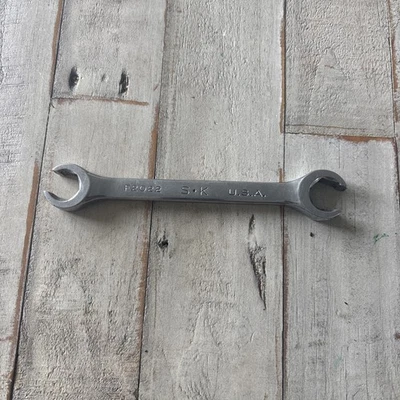 SK Tools USA 11/16" Combination Wrench 12 Point Model 88222 No Owners Marks  - Image 1 of 4