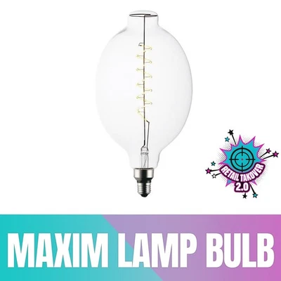 Maxim Lighting Lamp Bulb, 5W BT56 E26 CL  120V 822, Clear-BL5BT56CL120V22 - Image 1 of 4