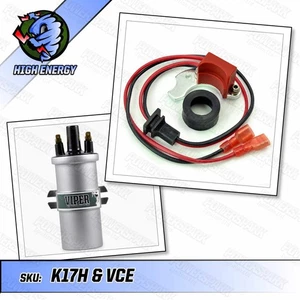 Electronic Ignition Bosch 4Cyl RH Points High Energy Coil Opel Saab Volvo VW - Picture 1 of 9