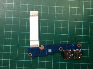 Genuine HP Pavilion 15-CW Dual USB Board w/ Cable DAG7BJTB8A0  - Afbeelding 1 van 2