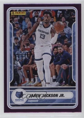 2023-24 Panini Sticker & Card Collection Purple /100 Jaren Jackson Jr #40 - Image 1 of 2