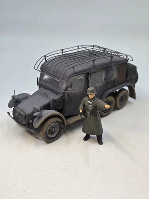 1/35 Bronco CB35220 Krupp Protze Kfz.19 Radio Command Car – Custom Weathered... - Image 1 of 4